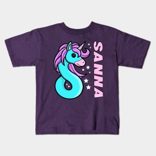 Sanna Unicorn Kids T-Shirt